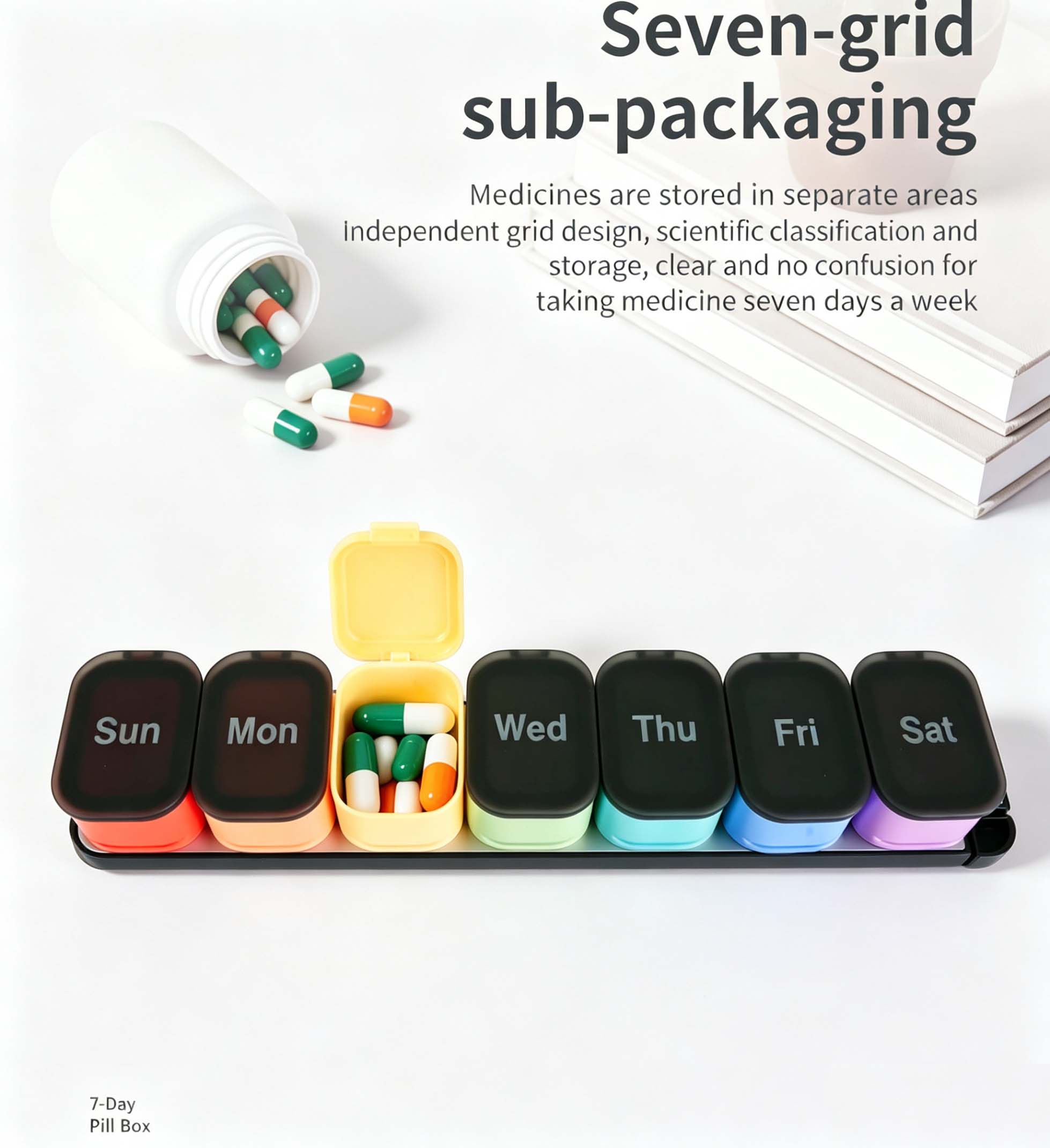 2026 Hot Sale Pill Organizer Pill Case
