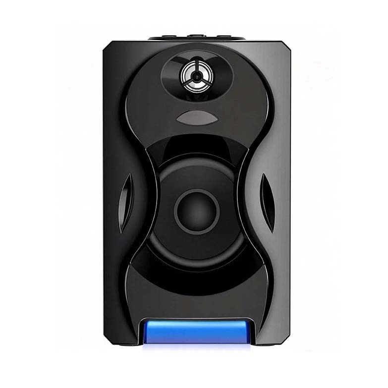 BTS-1321 Mini Led Flashlight Usb Wireless Bt Outdoor Speakers with Fm Radio