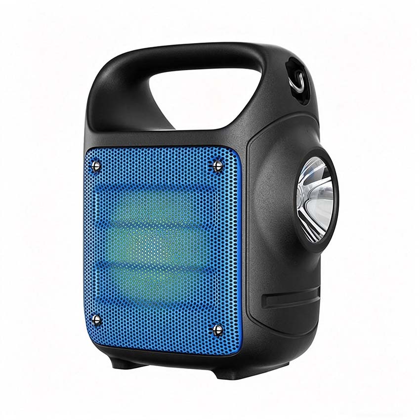 KTS-1185 Wireless Portable Outdoor Bt Speaker with FM Radio and Torch Light 3 Inch Factory Price Wholesale OEM
