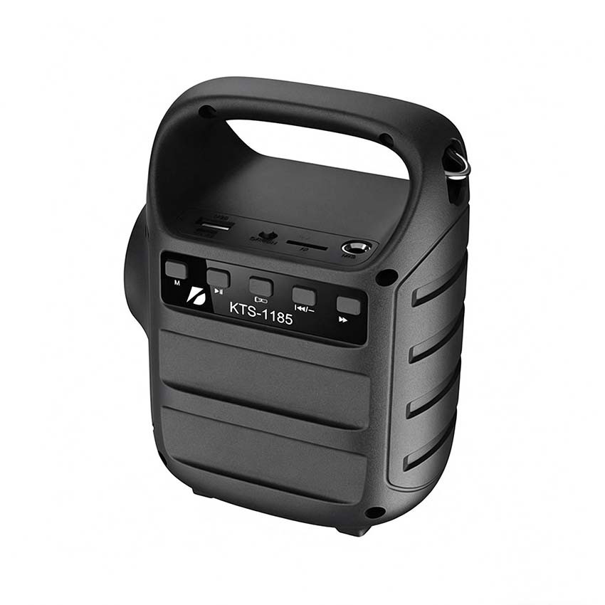 KTS-1185 Wireless Portable Outdoor Bt Speaker with FM Radio and Torch Light 3 Inch Factory Price Wholesale OEM