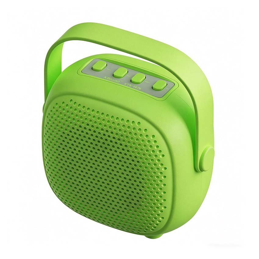 KTS-1678 Bt Wireless Mini 3 Inch Speaker Colorful Portable Outdoor Home Speaker Tws Tf Usb Mp3 Player Fm Radio with Handle