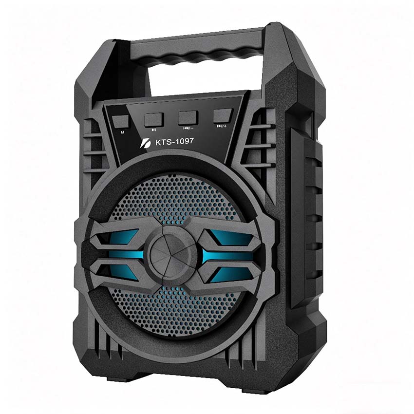 KTS1097 Wireless Portable Outdoor BT Speaker with FM Radio and Torch Light Factory Price Wholesale OEM